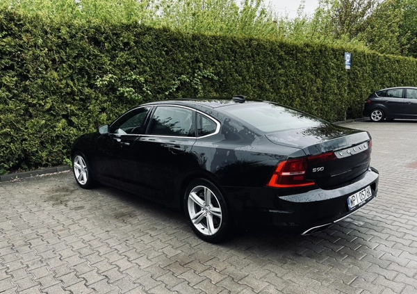 Volvo S90 cena 129500 przebieg: 63000, rok produkcji 2019 z Piaseczno małe 67